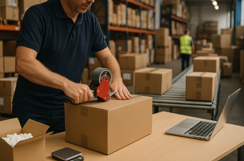 Préparation des biens pour stockage